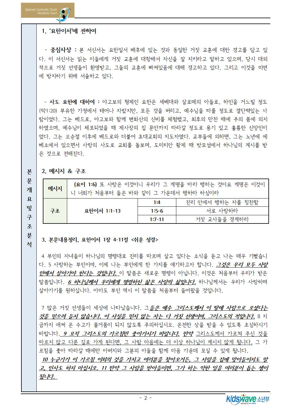 교사마당/티칭가이드 - <티칭가이드> 제 46과 : 이단 사절!